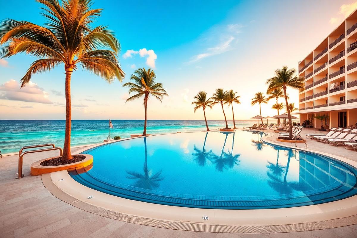 Vista del Iberostar Selection Cancun en Cancún