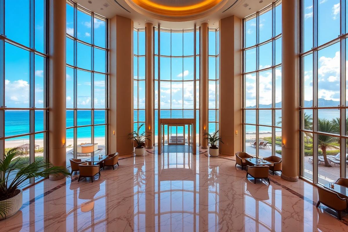Vista del Hard Rock Hotel Cancun en Cancún